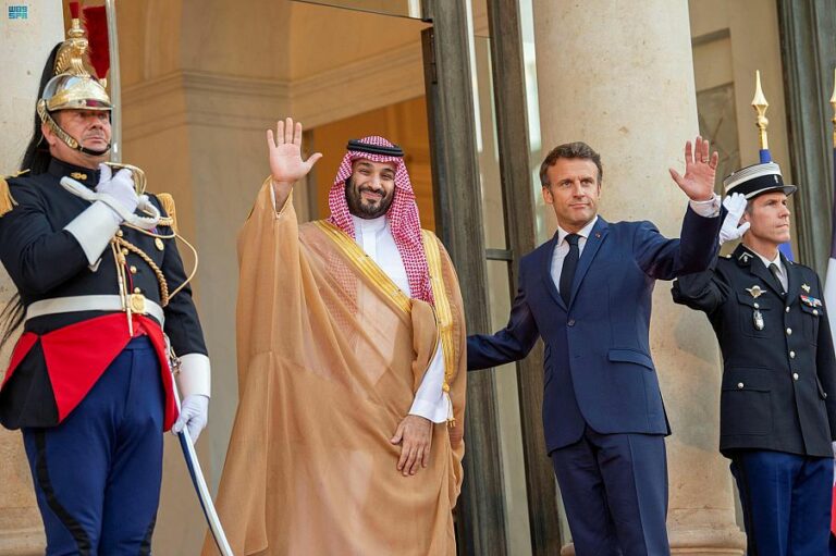 Macron, Saudi crown prince agree to diversify energy supplies
