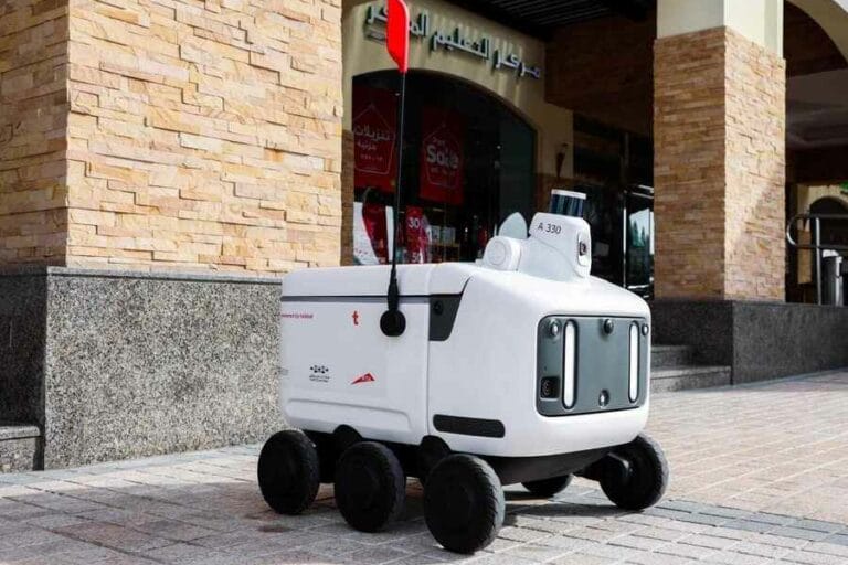 Food delivery robots will soon take to the streets in Dubai