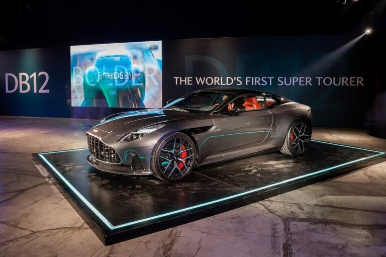 Aston Martin launches World’s first Super Tourer with the DB12