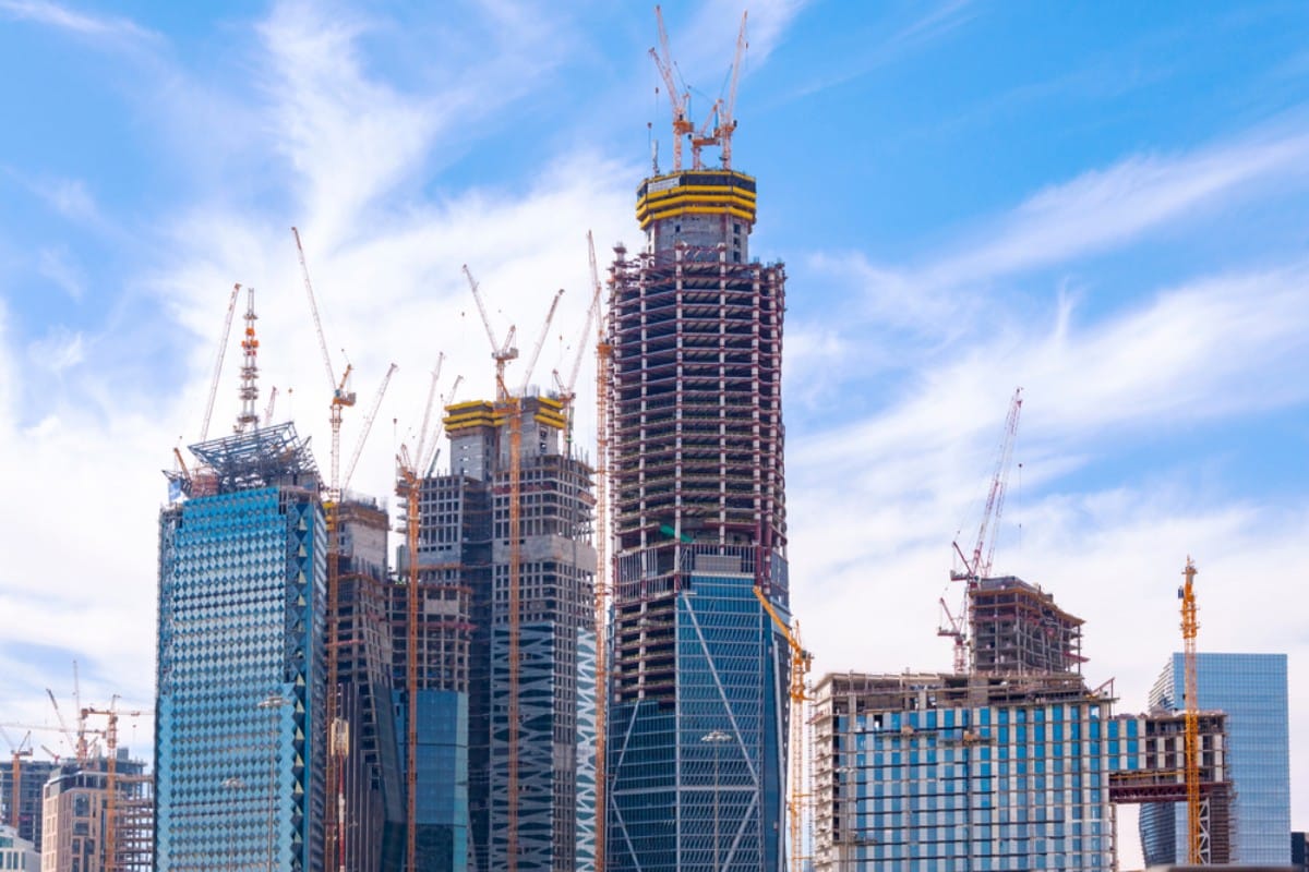 Saudi construction activity at the forefront in Middle East and Africa