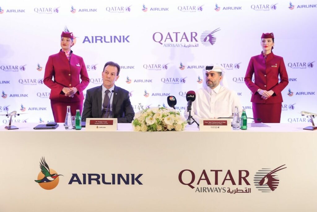 Qatar Airways acquires 25 percent stake in Airlink, expanding African reach